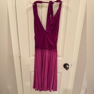 Jack by BB Dakota Magenta Backless Dress